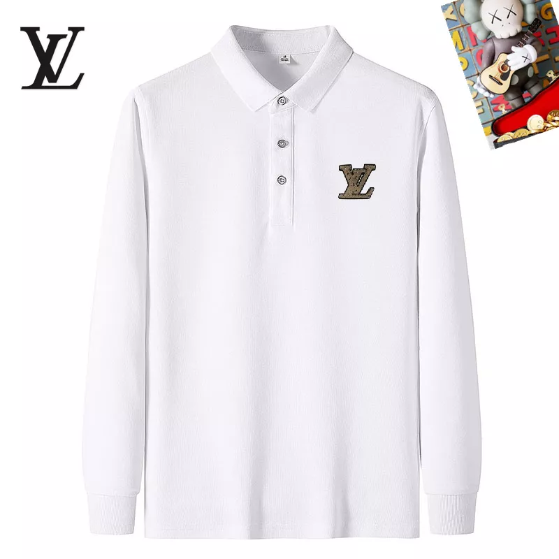 louis vuitton lv t-shirt manches longues pour homme s_12b1bba